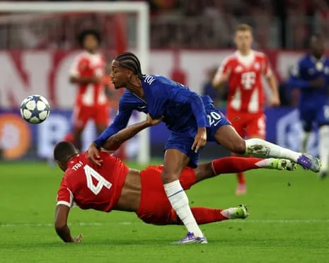 Enzo Maresca fumes when Bayern Munich center-back Jonathan Tah escapes sending-off in Champions League loss
